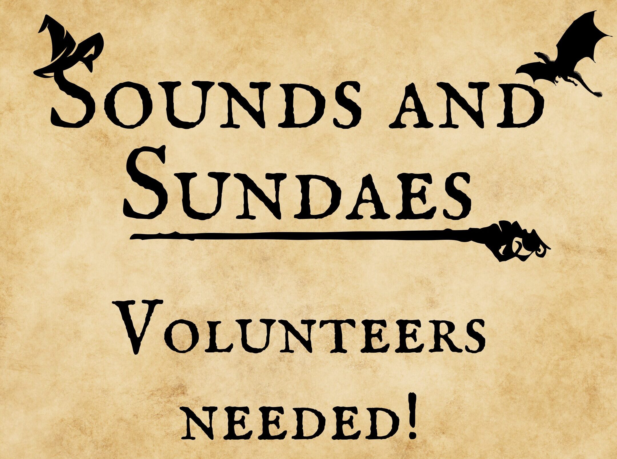 Sounds & Sundaes Volunteers